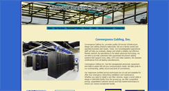 Desktop Screenshot of convergencecable.com
